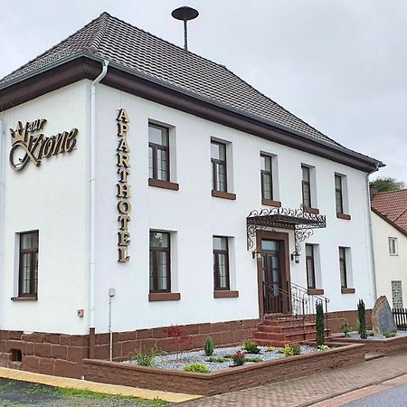 Zur Krone Aparthotel Widdershausen Eksteriør billede